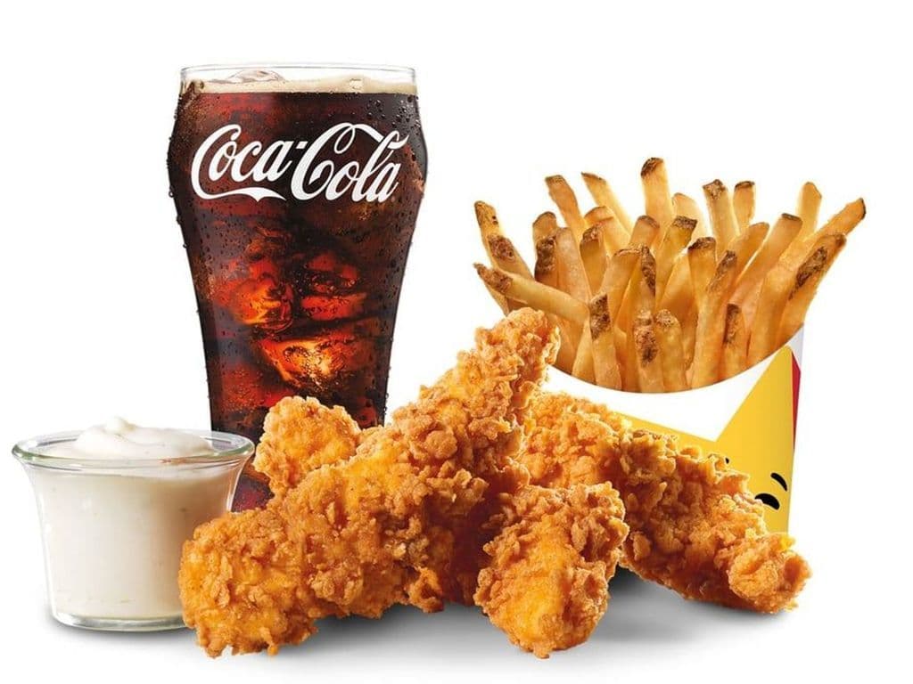 3 PC Hand-Breaded Chicken Tender Combo