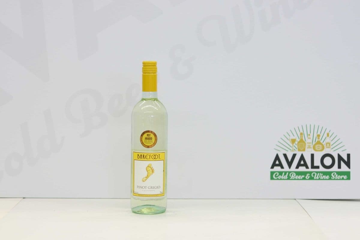 Barefoot Pinot Grigio 750ml Bottle (1 x 750ml)