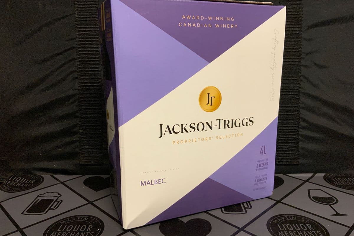 JACKSON TRIGGS PS -MALBEC (1 x 4L CASK)