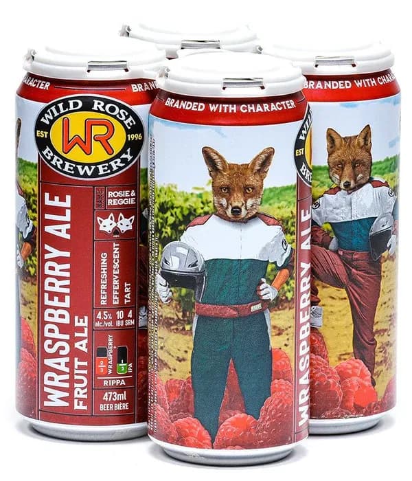 Wild Rose Wraspberry Ale (4 x 473 ml)