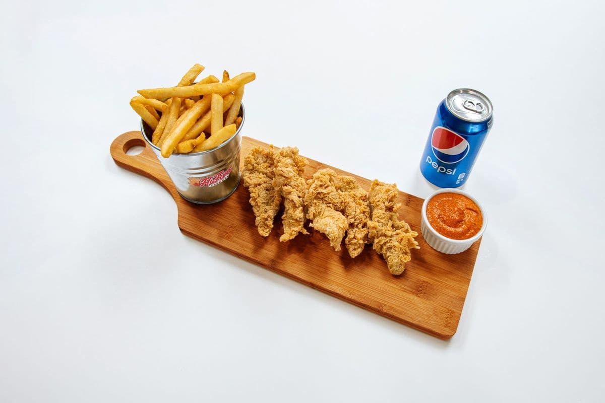 Chicken Tender Meal (3 pcs) (1602 Cal)