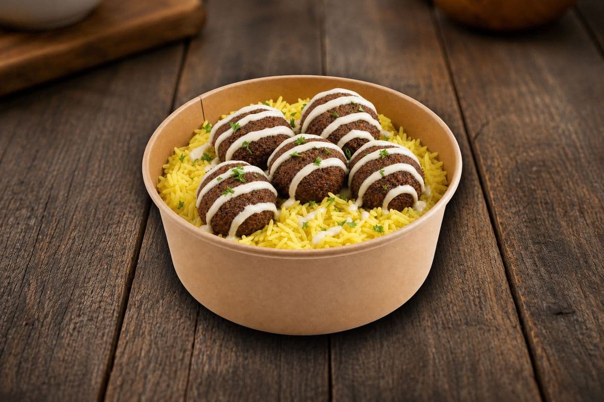 Falafel Rice Bowl
