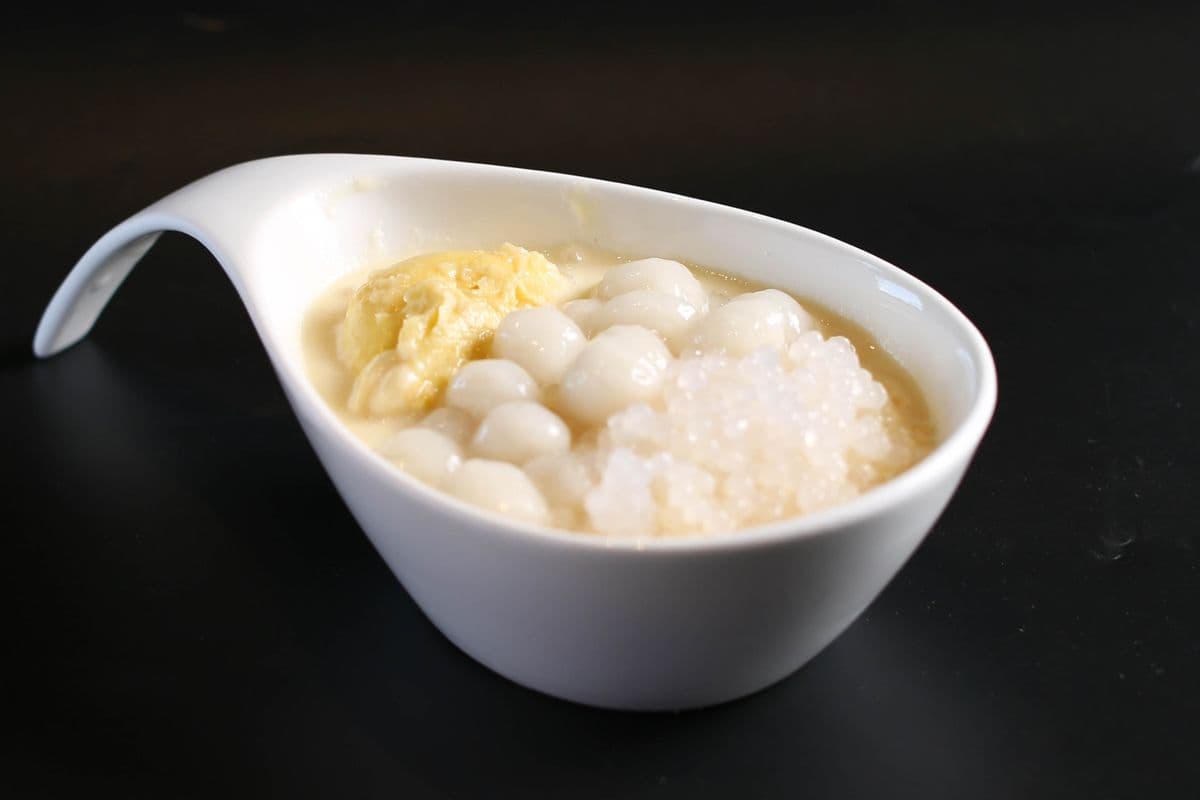 S11. Fresh Durian with Pearl Delight 榴槤小丸子