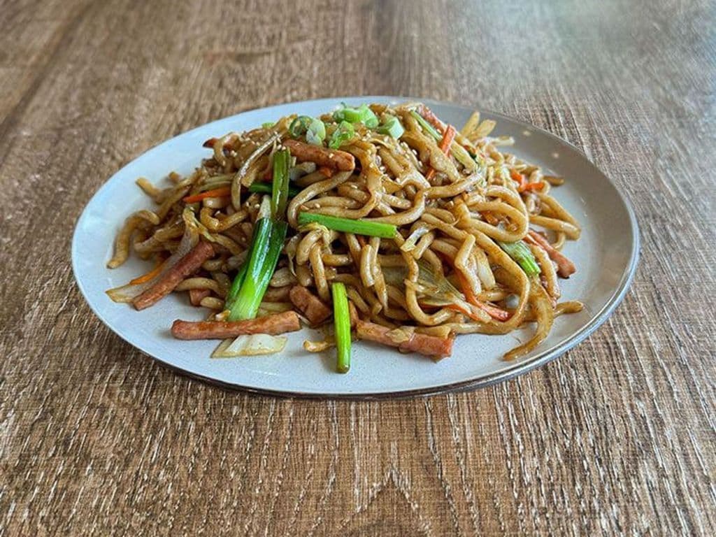 D2Shanghai Fried Noodle D2上海粗炒