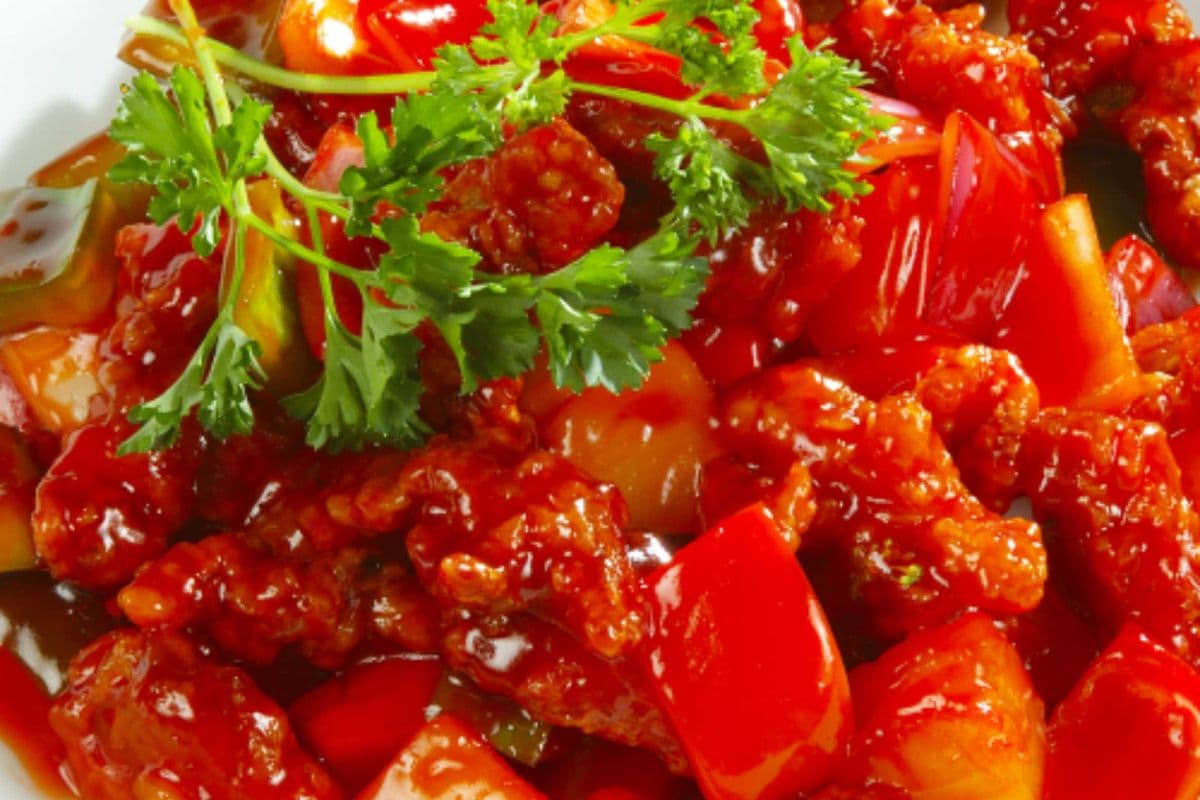 Sweet and Sour Boneless Pork or Chicken