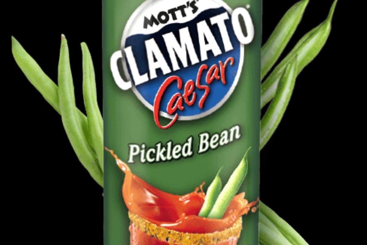 MOTT'S CLAMATO CAESAR PICKLED BEAN (458ML) (1 x 458ML CAN)