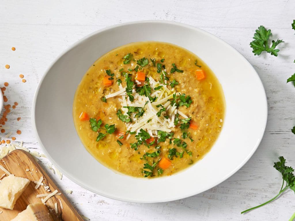 Lentil Parsley Soup