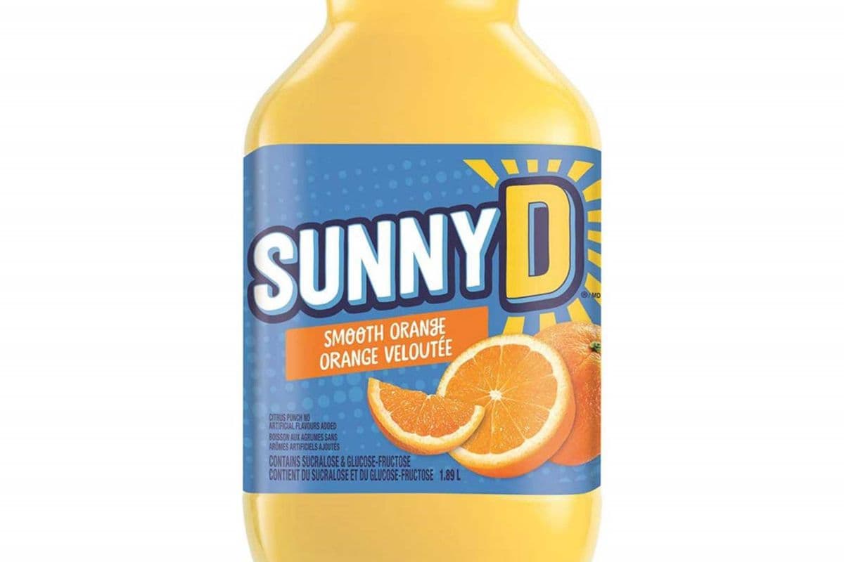 Sunny D Smooth Orange 1.89L