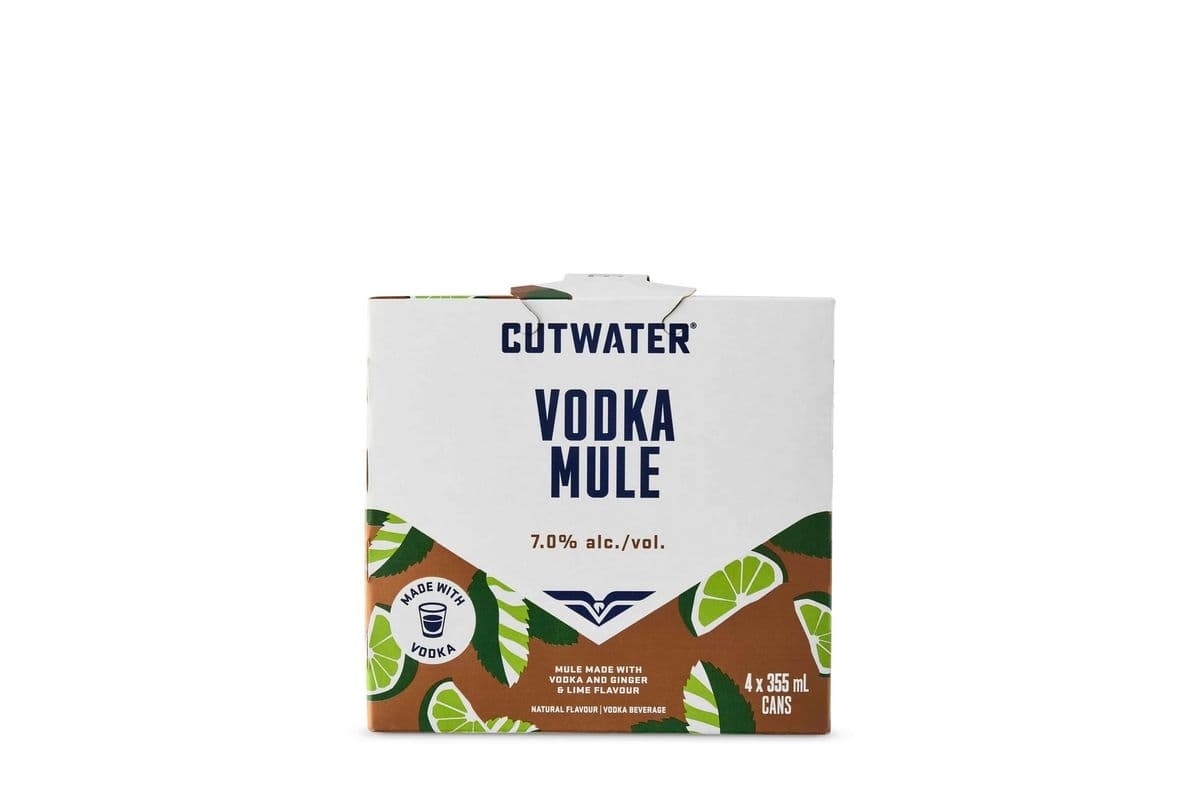 Cutwater Vodka Mule (4 x 355 ml)