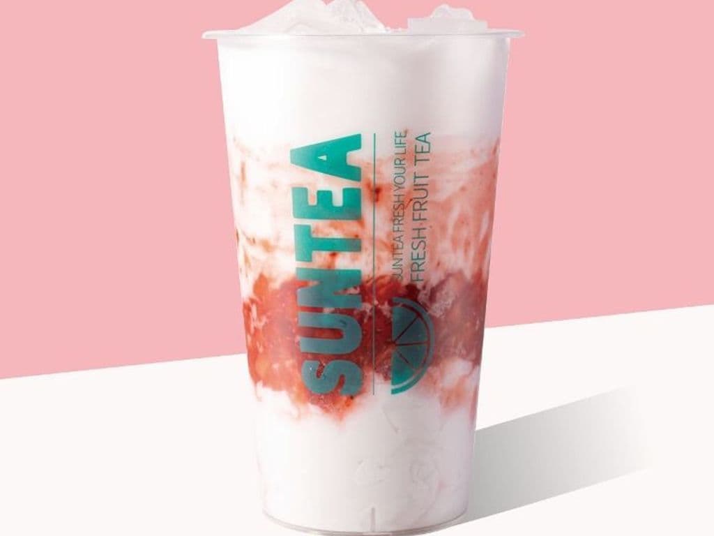 Strawberry Coconut Milk 鲜打椰椰莓