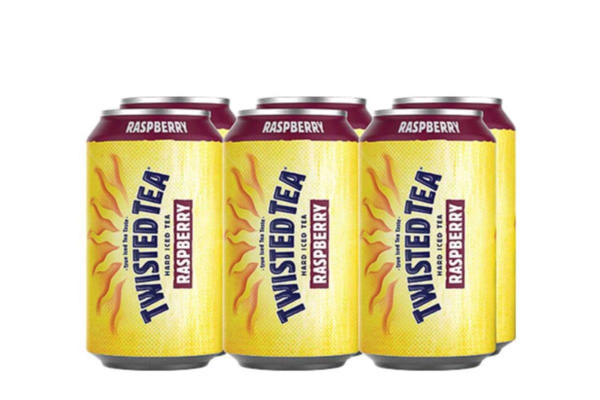 Twisted Tea Raspberry Iced Tea (6 Pack) (6 x 355ML CAN)