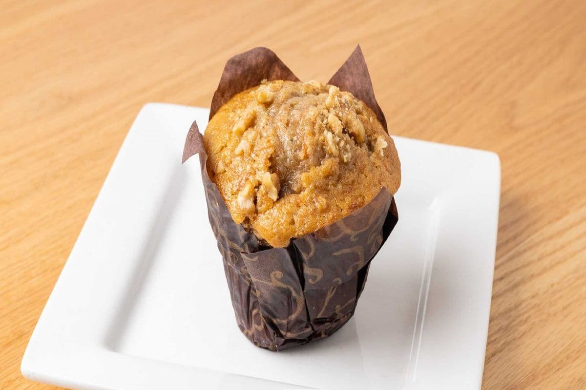 Carrot Zucchini Nut Muffin