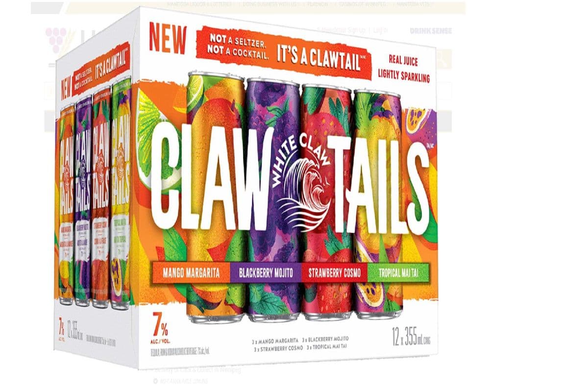 White Claw Clawtails Variety Pack (12 x 355 ml cans)