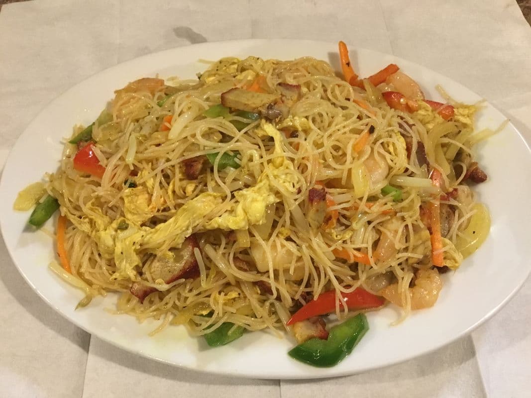 Singapore Noodle (B.B.Q. Pork and Shrimp)
