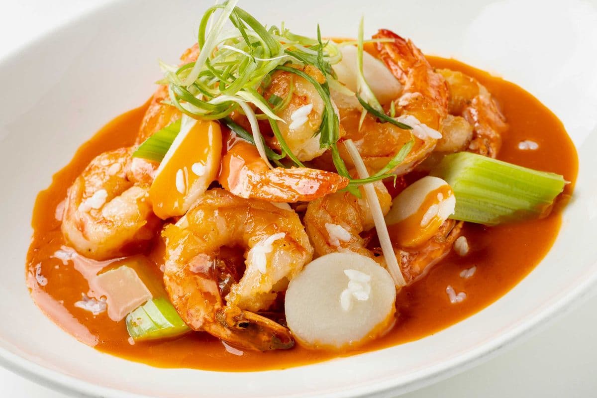 204. Szechuan Shrimp 乾燒蝦
