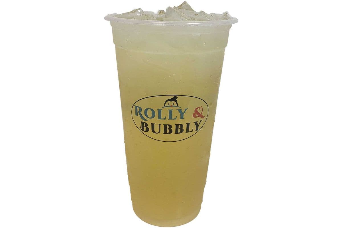 Lychee fruit ice tea
