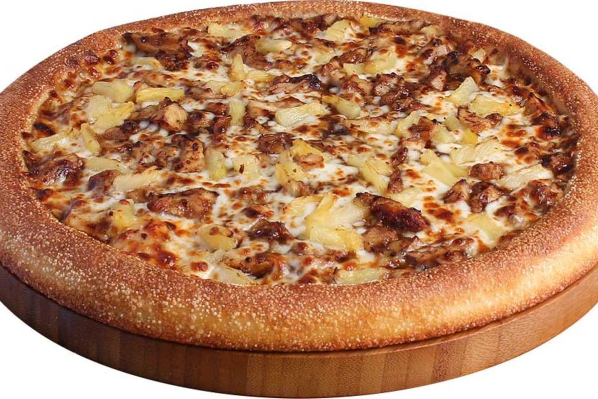 12" Teriyaki Chicken (First Pizza)