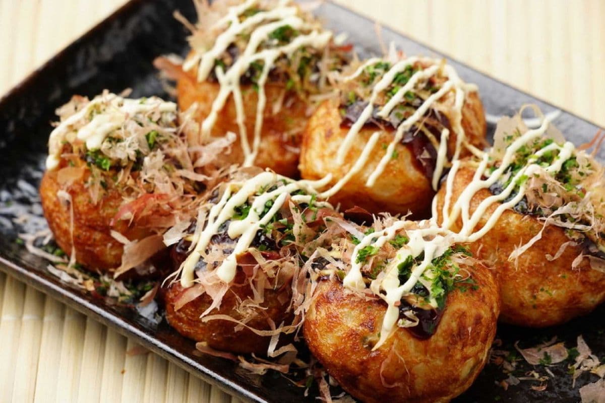 Takoyaki (Octopus Balls) (12 pcs) 燒章魚丸