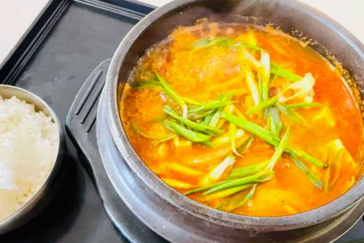 Kimchi Jjigae & Rice