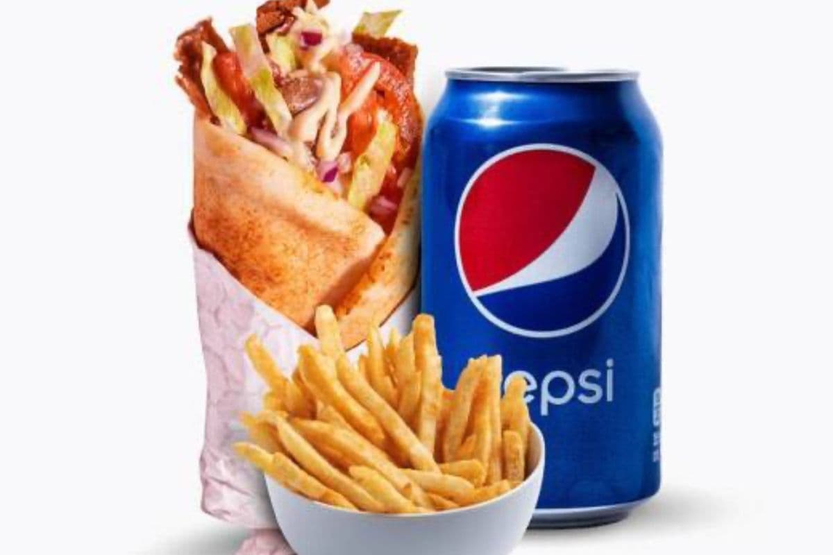 1 Donair + 1 Fries + 1 Pop