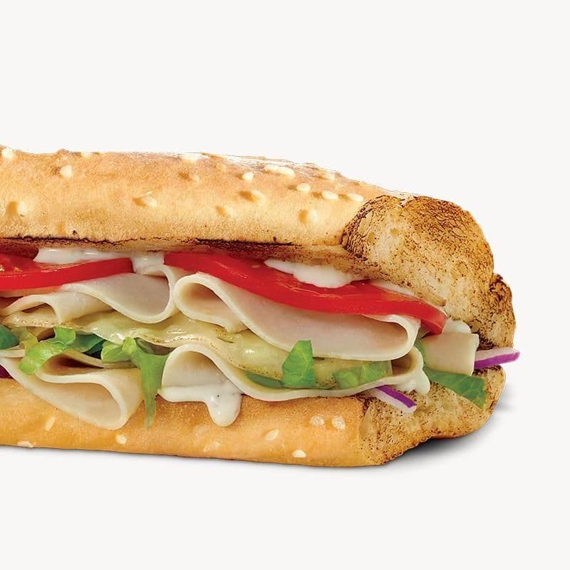 12 " Sub Turkey Ranch And Swiss Sub