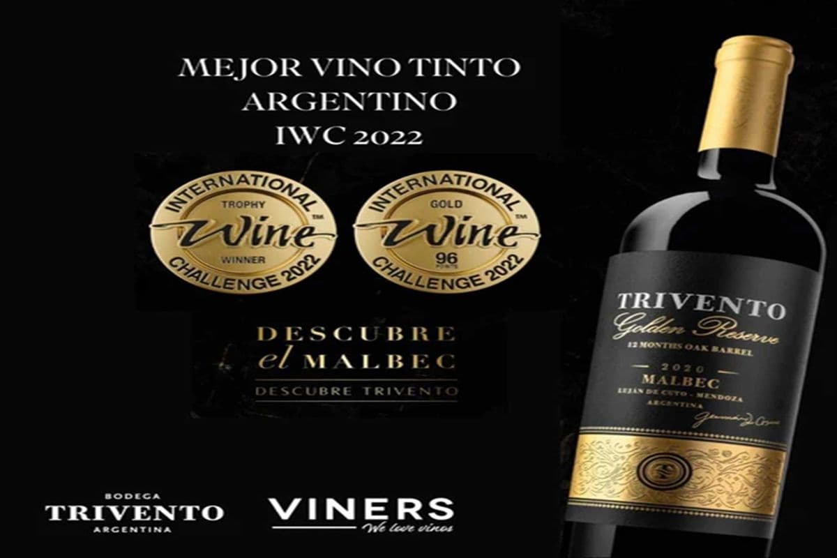 778835. TRIVENTO GOLDEN RESERVE MALBEC (1 x 750ml)