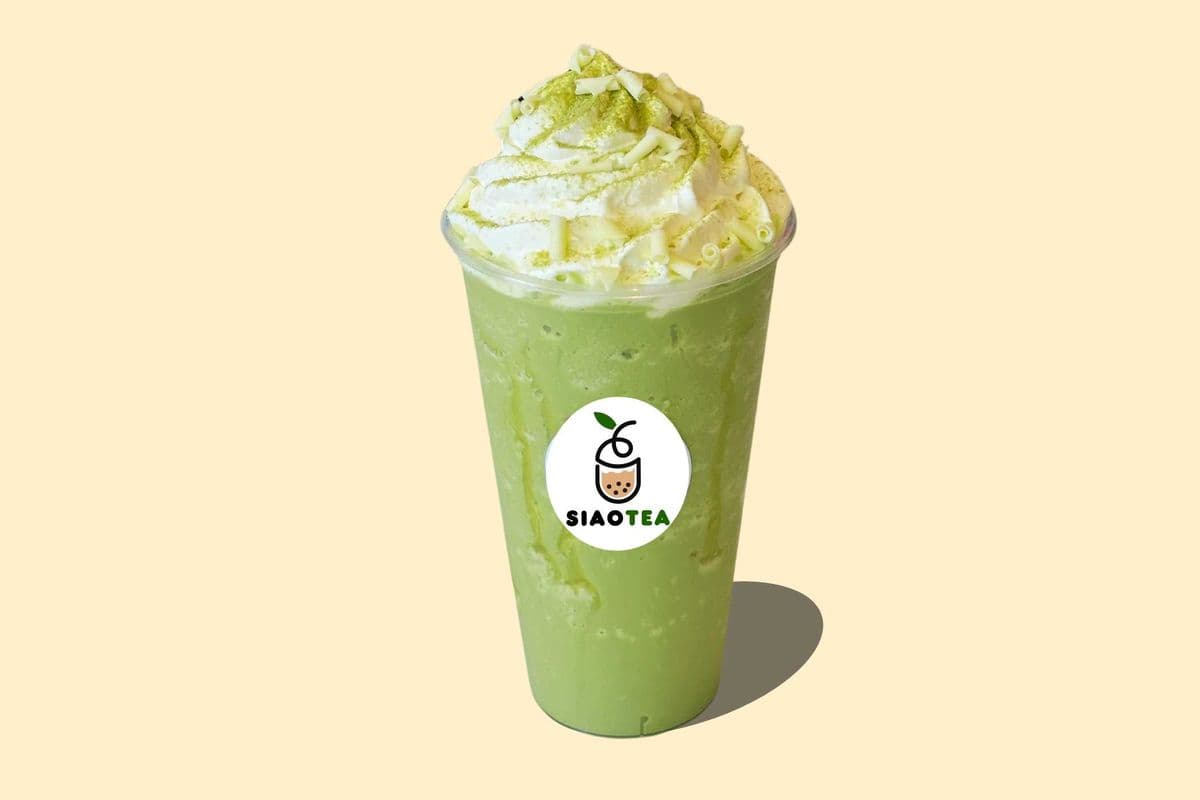 White Chocolate Matcha Frappe