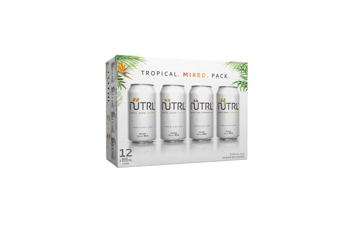 Nutrl Vodka Tropical Mixed Pack (12 x 355ML)