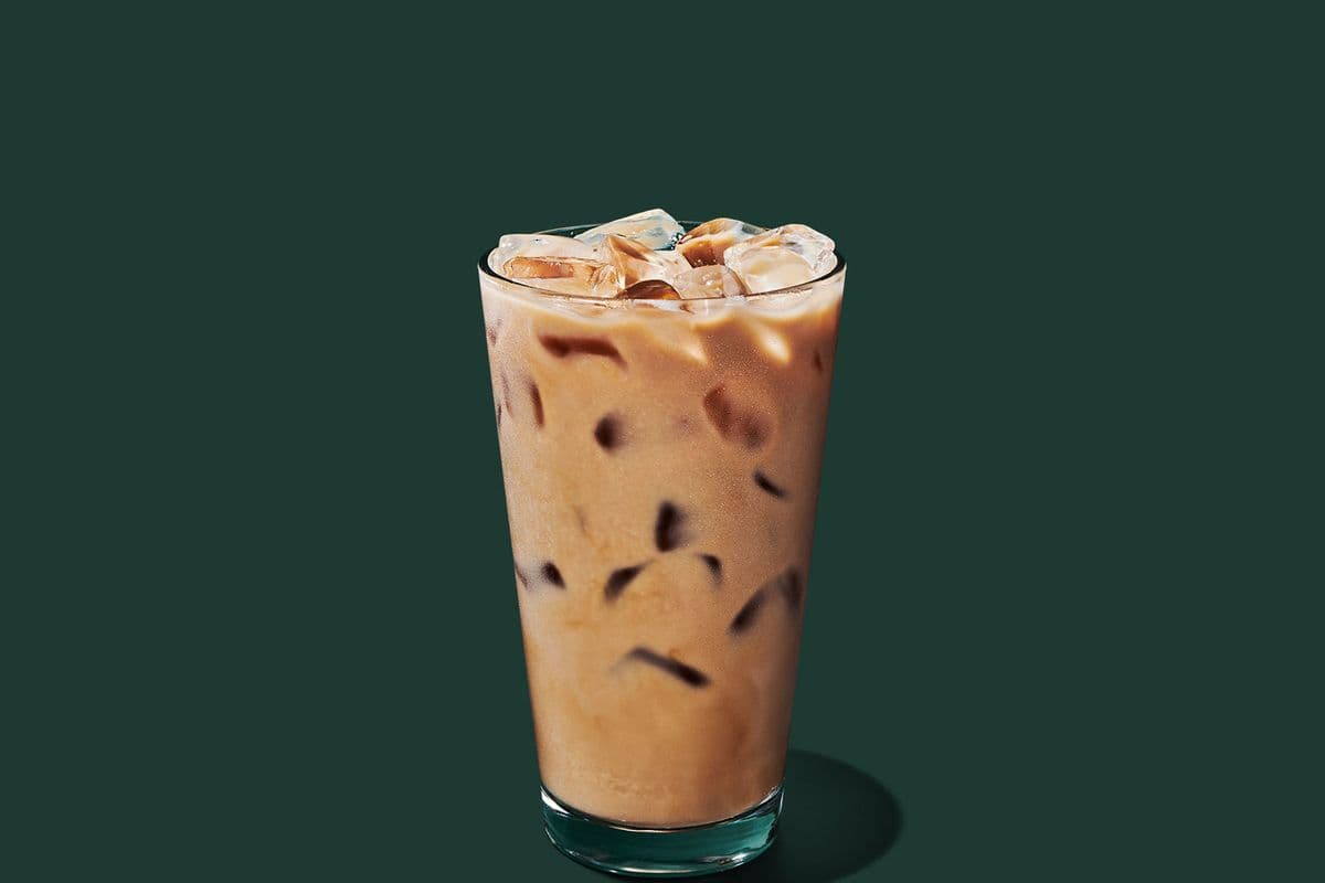 Iced Starbucks Blonde® Vanilla Latte