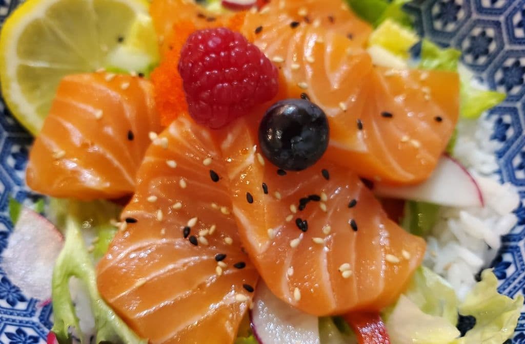 Salmon Sashimi Deopbap(M)