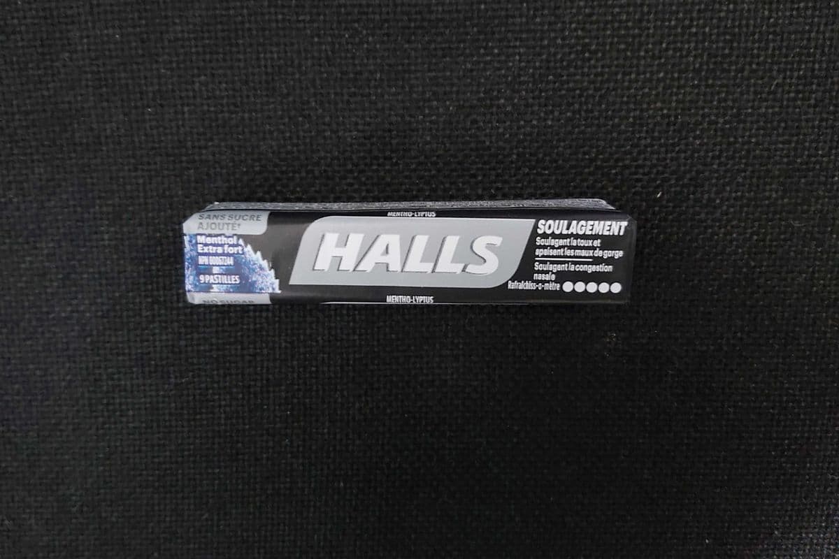 HALLS Mentho-Lyptus Soulagement (Noir)