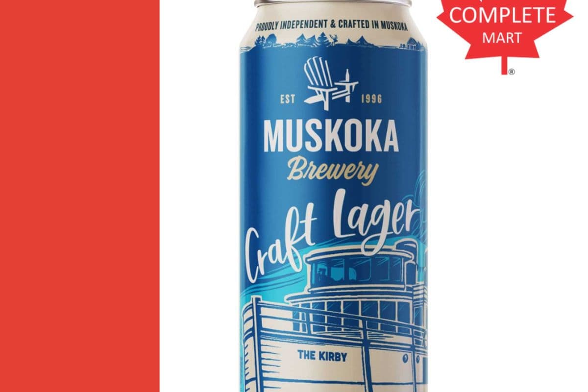 Muskoka Brewery Craft Lager 473ML (1 x 473ML)