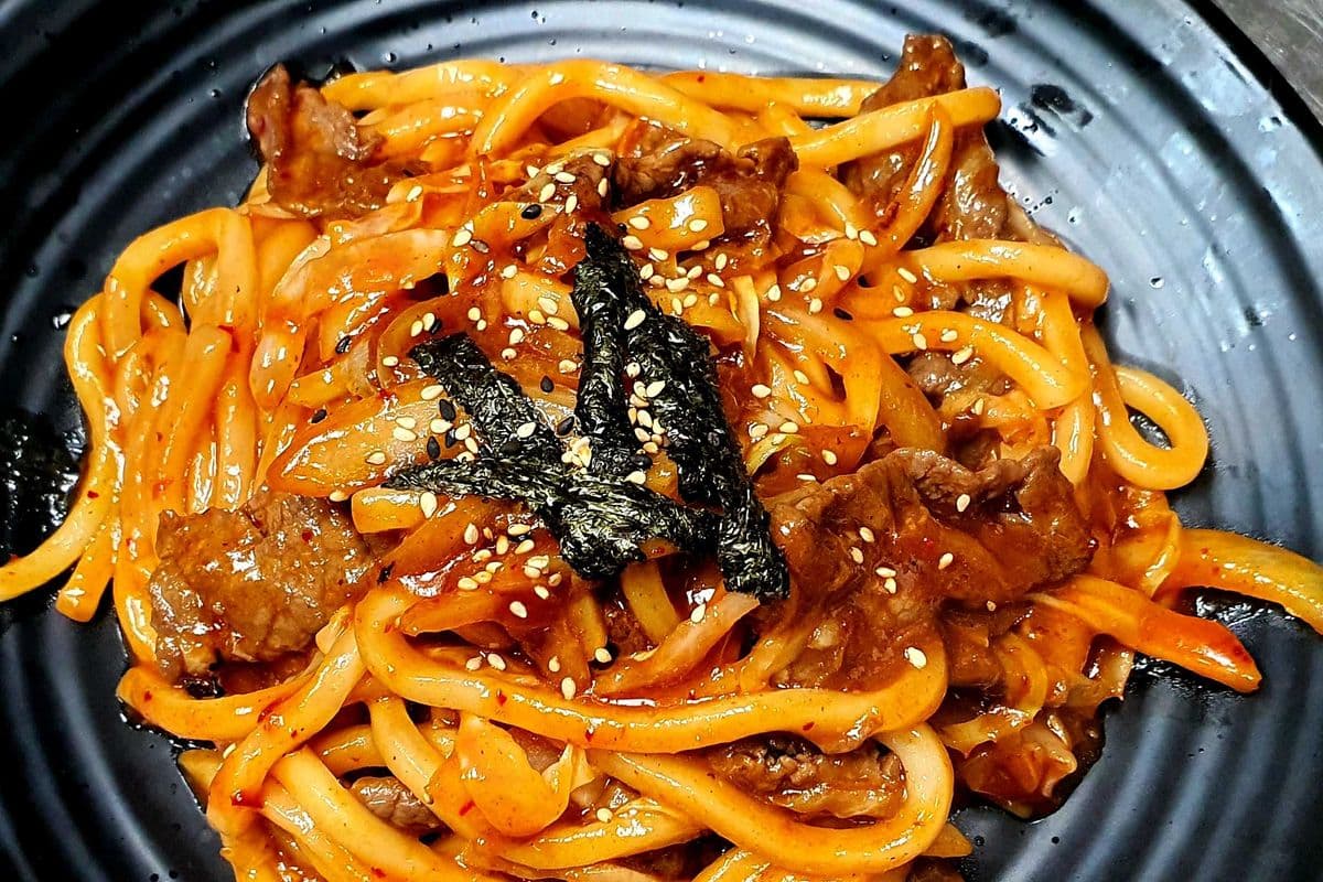 Spicy Yaki Udon