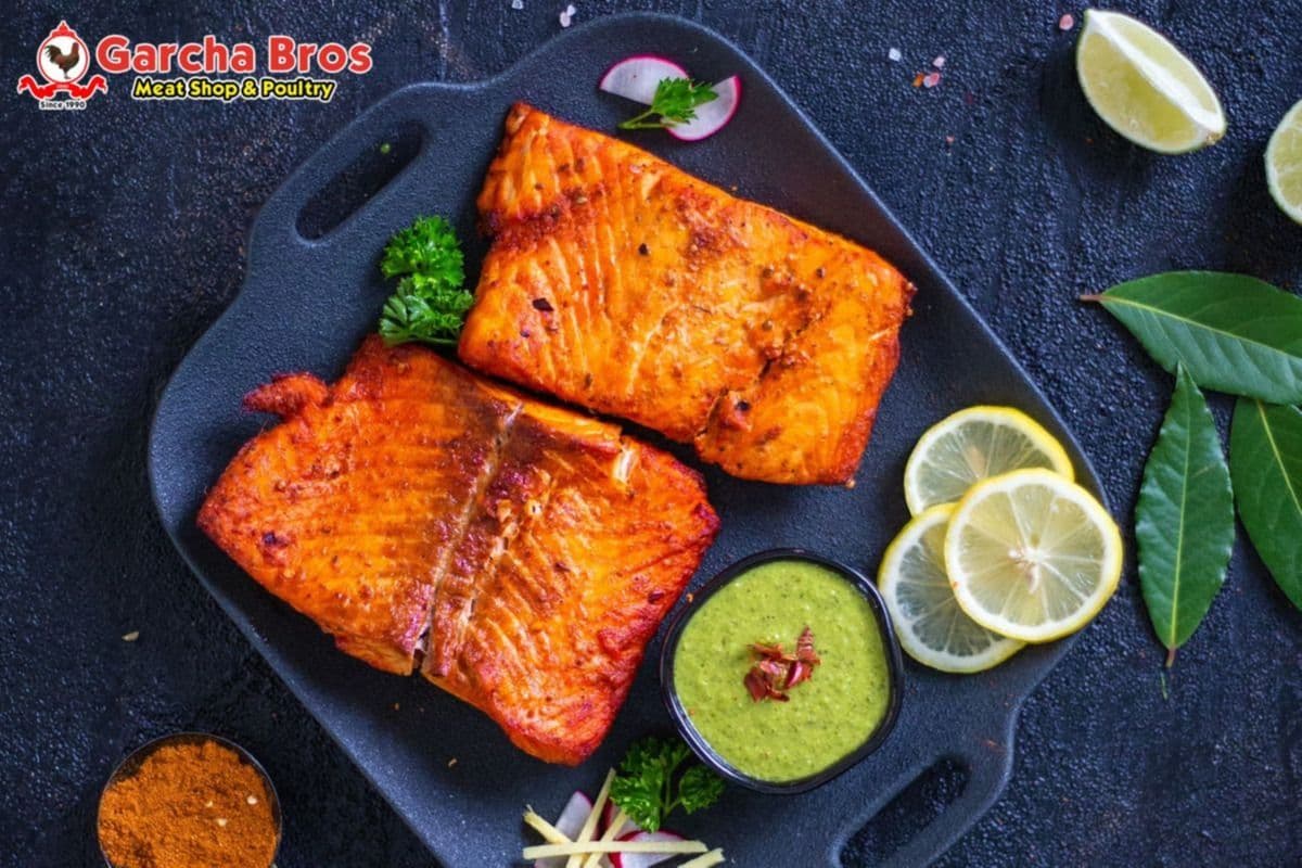Cooked Tandoori Salmon (1 lb)