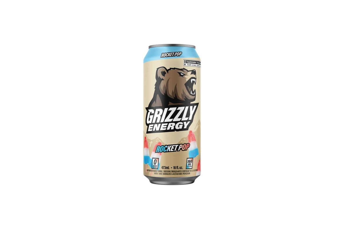 Grizzly Energy Rocket pop 473ml