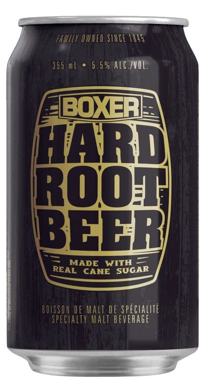 Boxer Hard Soda Root Beer (6 Cans)