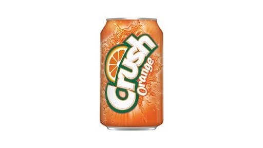 Crush orange canette