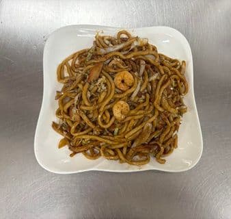 Shanghai Fried Noodles / 上海粗炒