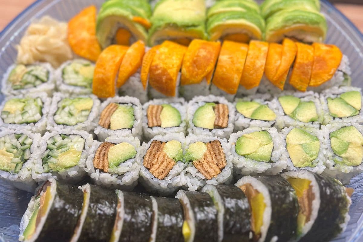 Vegetarian Maki Tray Medium (48pcs)