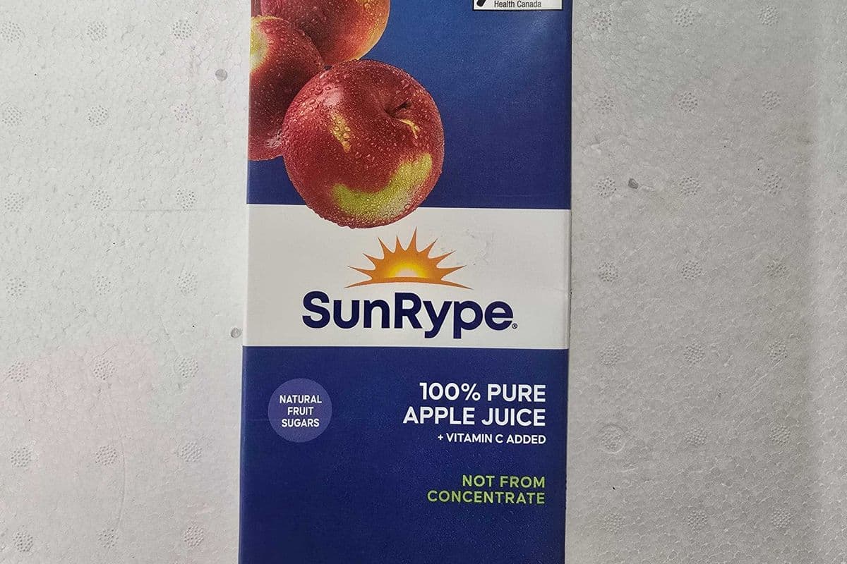 SunRype 100% pure apple juice 1L (1L)