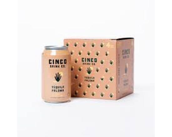 Cinco Drink Co. Tequila Paloma, 4 x 355 ml
