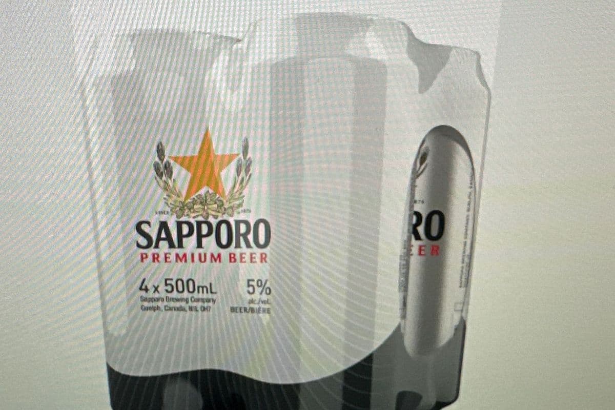 Sapporo Beer (4 x 500 ml)