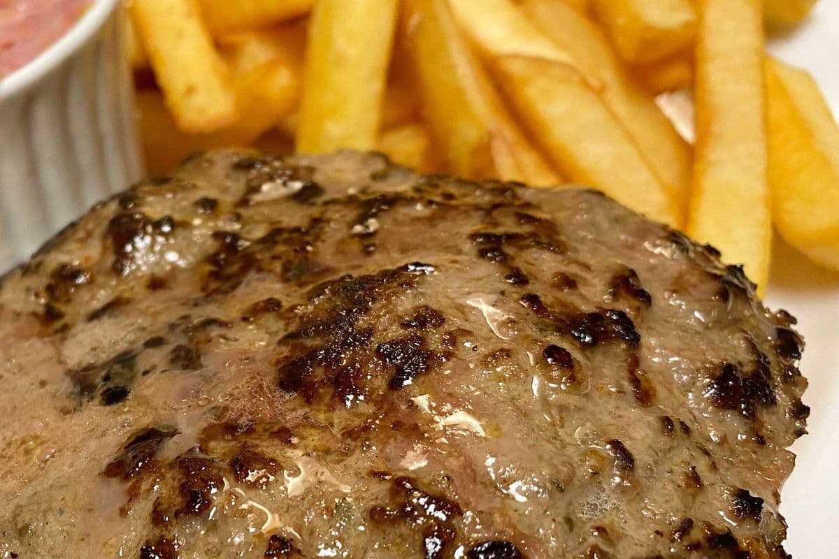 Hamburger Steak with Side