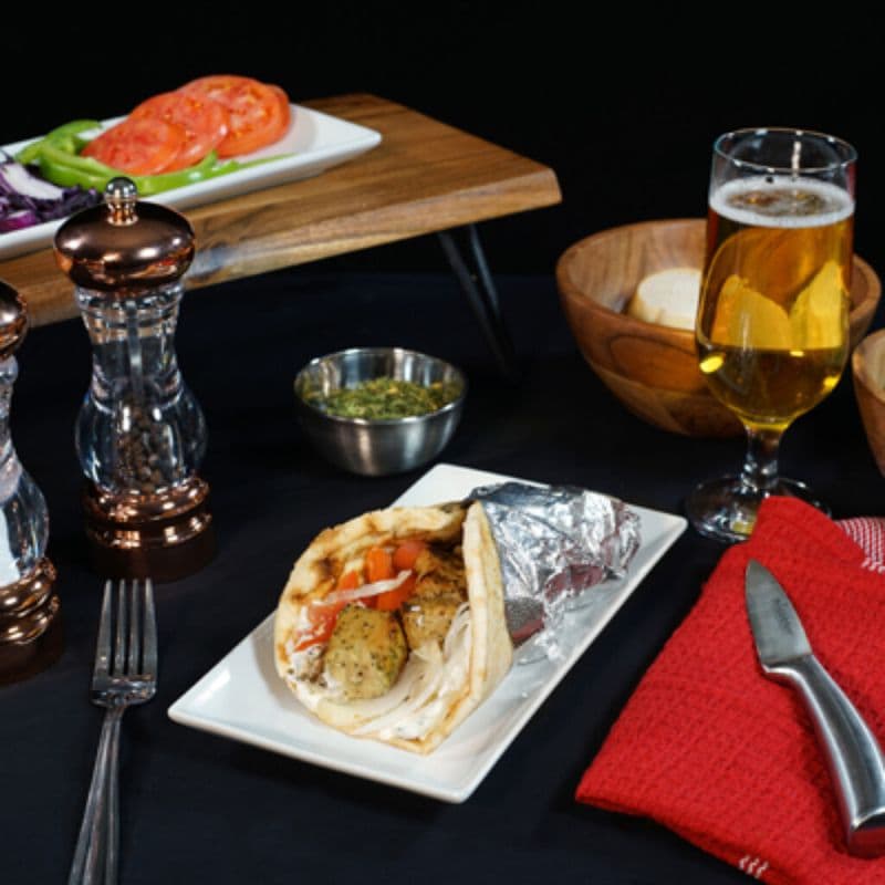 Souvlaki sur pita (seul)