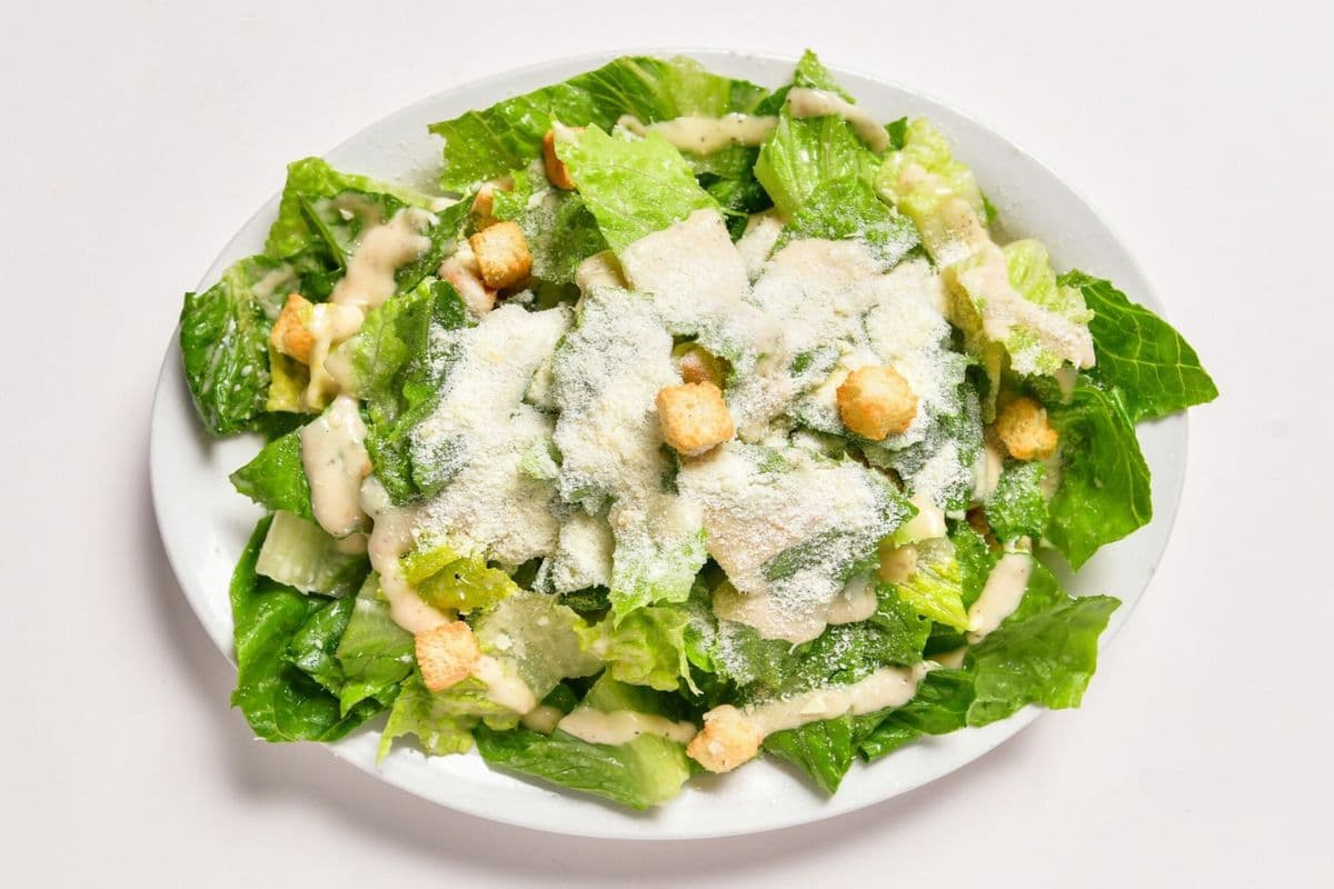 Caesar Salad (Large) and Garlic Toast