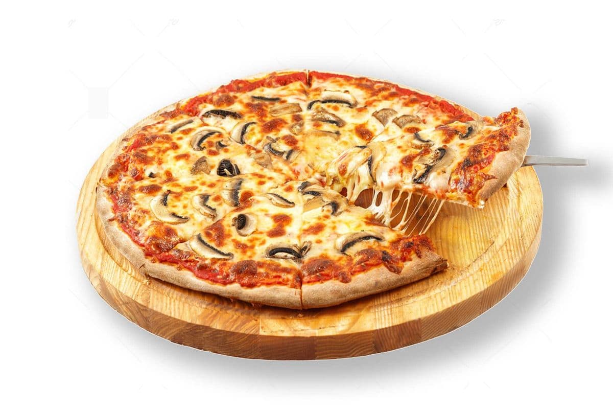 15" Mushroom Pizza