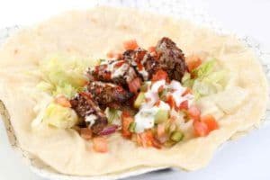 Beef Tikka Wrap