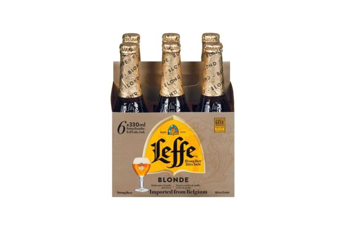 Leffe Blonde Blonde Ale, Belgium (6 Bottles) (6 x 330ML)