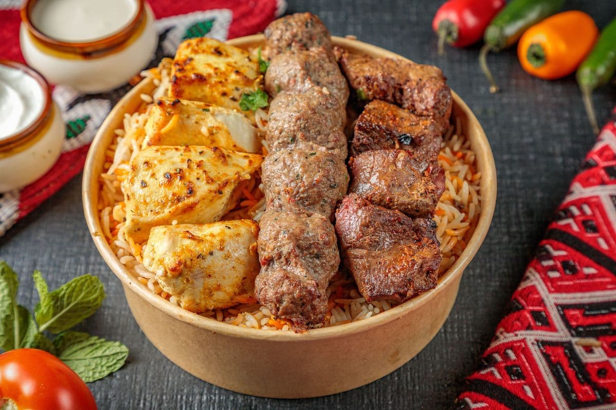 Royal BBQ Rice Bowl