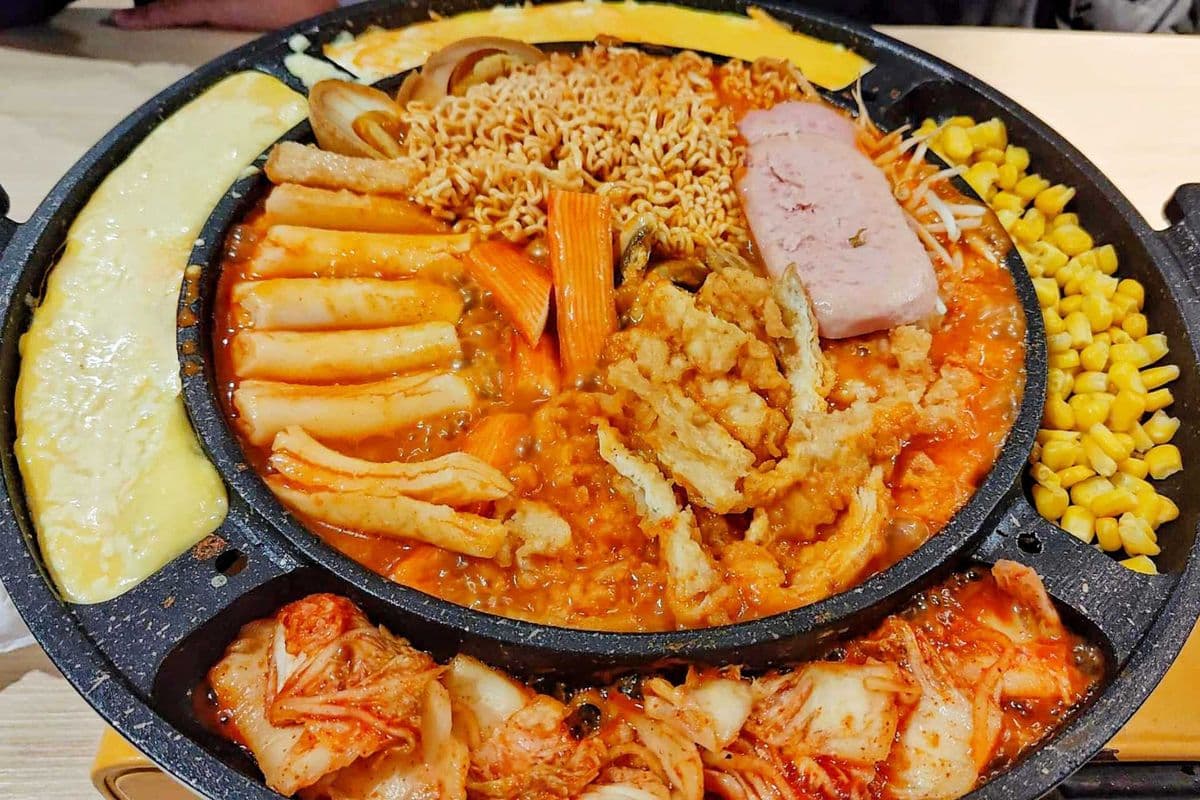 Tteokbokki Hot Plate